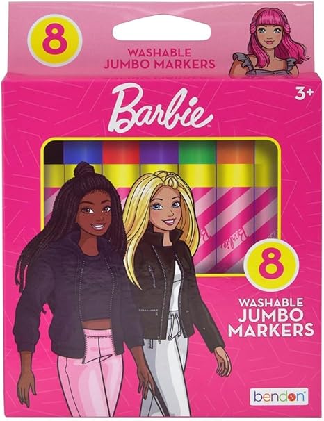 Barbie Jumbo Marcadores lavables