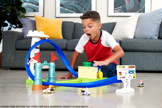 Pista de carreras Hot Wheels Mariokart Circuit Slam
