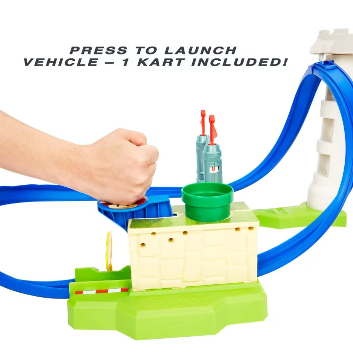 Pista de carreras Hot Wheels Mariokart Circuit Slam