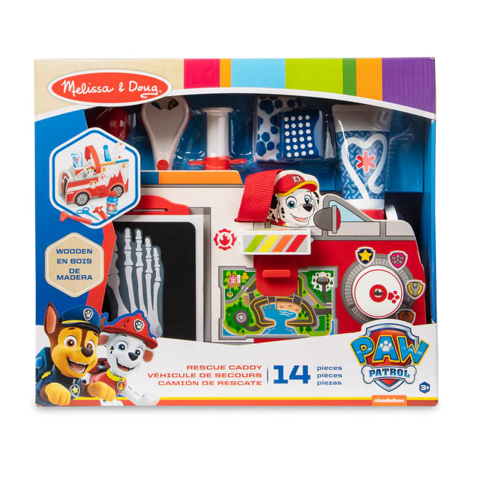 Carrito de Rescate de Madera de Marshall de PAW Patrol