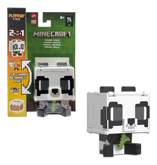 Mattel Minecraft Flippin' Figs | Colección de Figuras 2 en 1