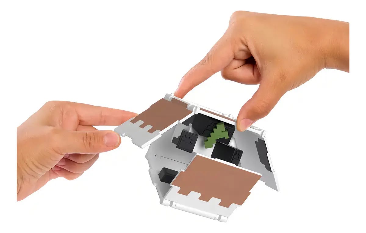Mattel Minecraft Flippin' Figs | Colección de Figuras 2 en 1