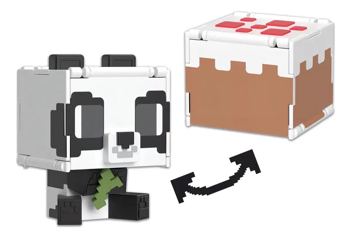 Mattel Minecraft Flippin' Figs | Colección de Figuras 2 en 1