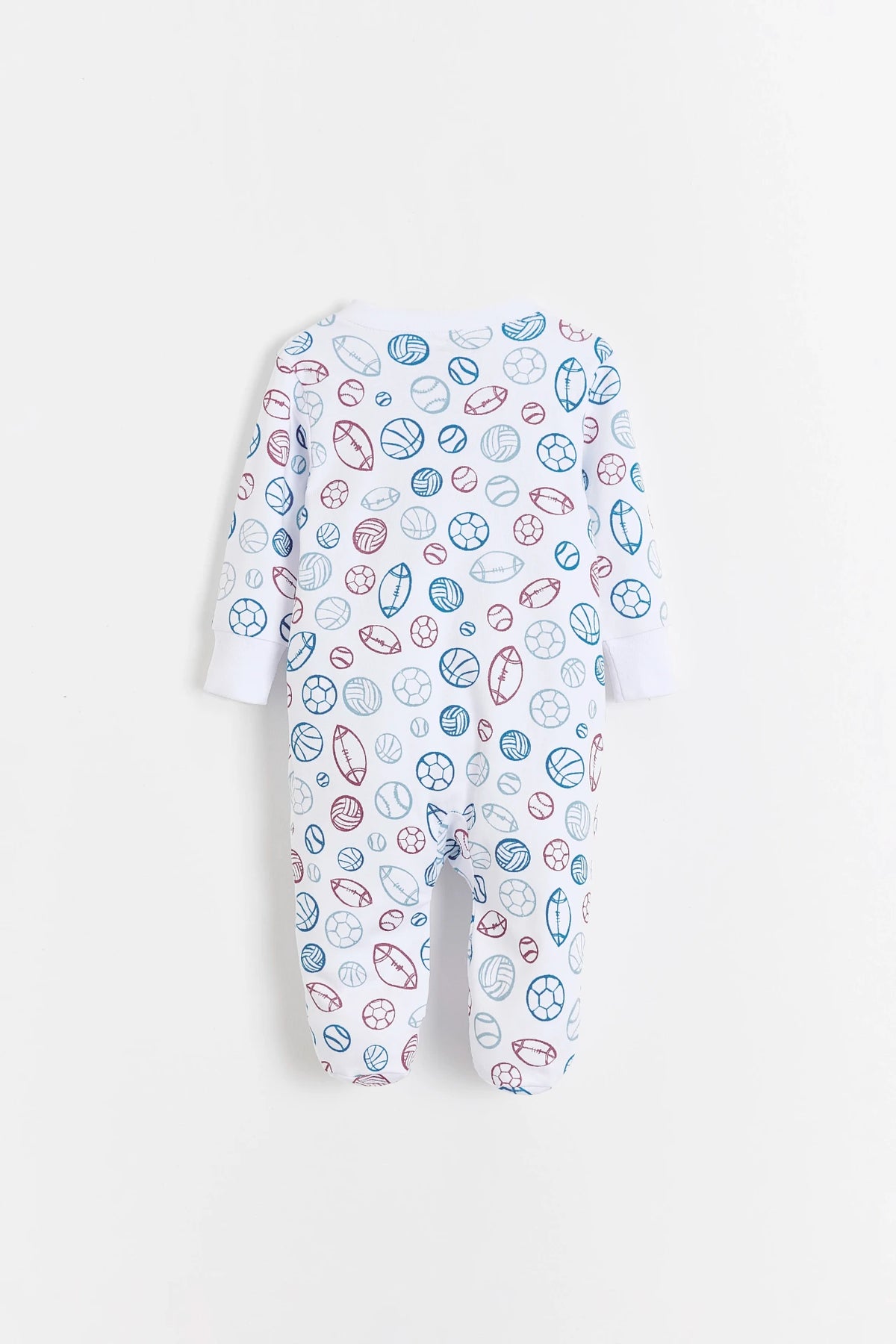 Pijama elástico con cremallera y pies | babycottons