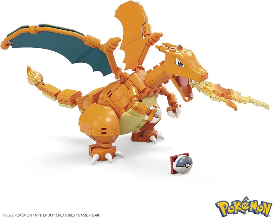 Mega Construx Pokemon Charizard - Figura 222 bloques