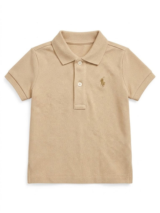 Camiseta Tipo Polo Color Caqui/Beige | Polo Ralph Lauren