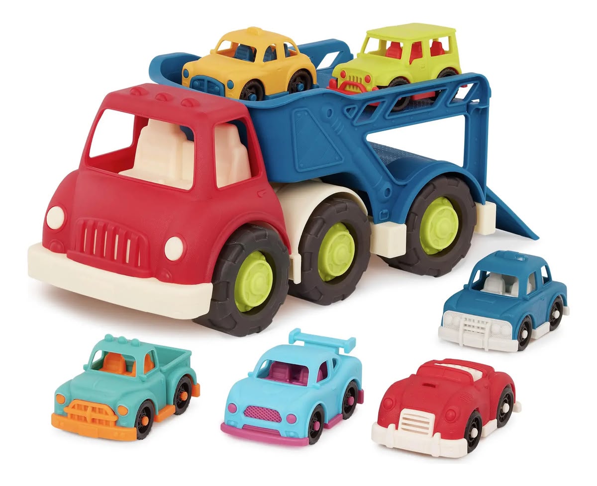 Camión portacoches con capacidad para 6 coches