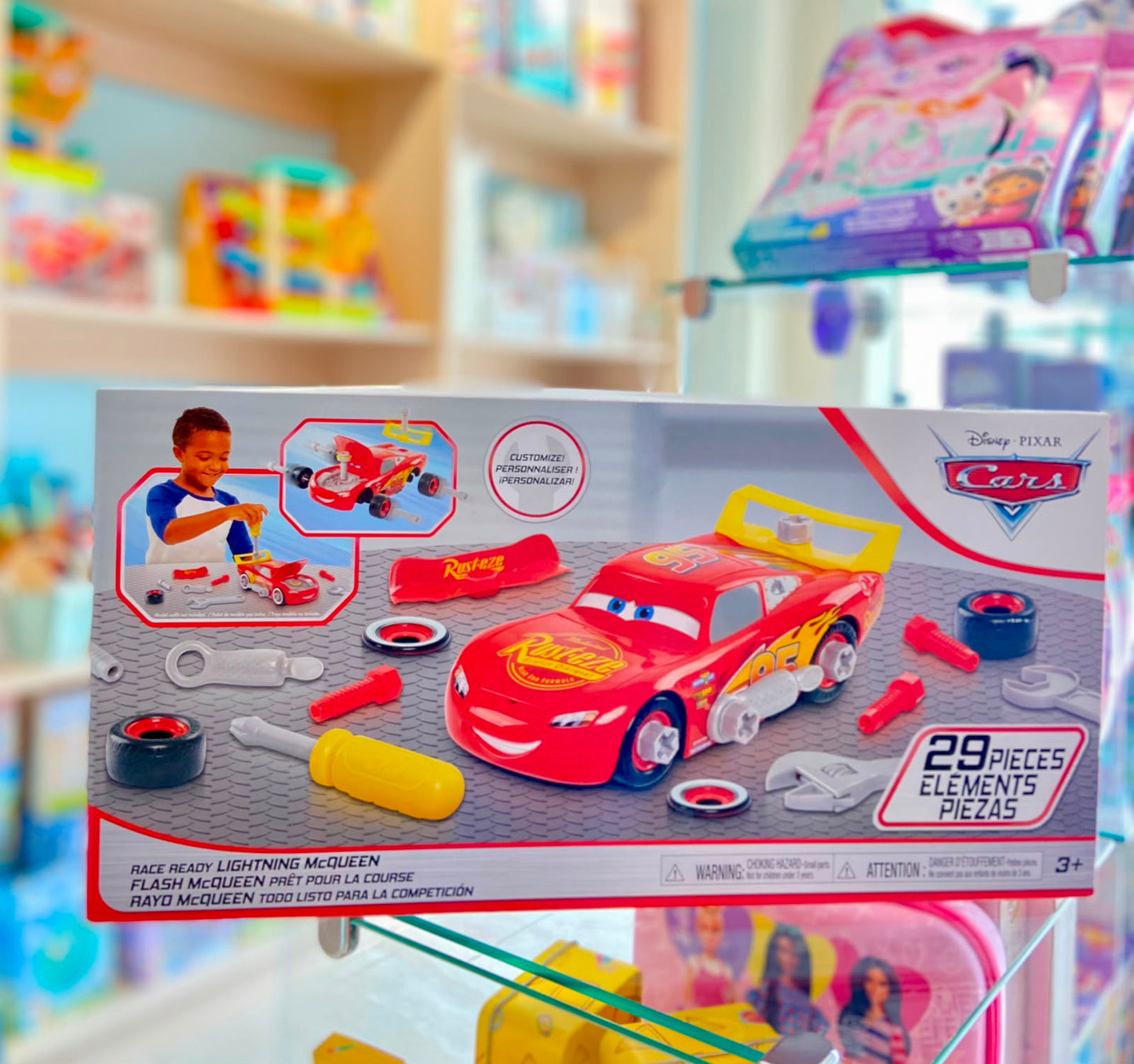 Constructor de coche - Rayo McQueen