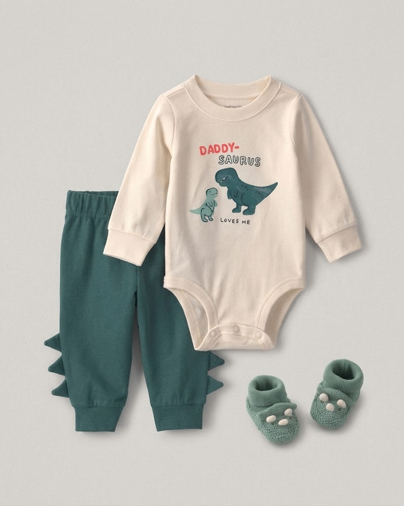 Set de Body con Mayas y Botitas de Dinosaurio | carter's
