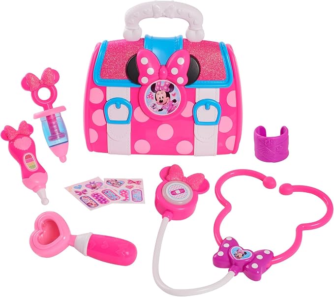 Minnie Mouse Bow-Care Kit médico de 8 piezas